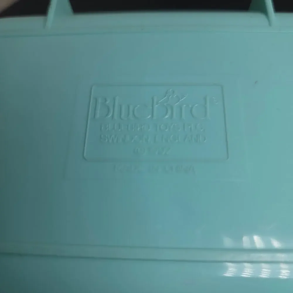 Vintage 1992 Polly Pocket Bluebird Babysitting Stamper with 3 Original Figures